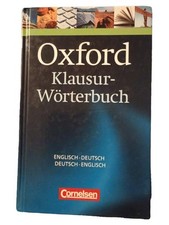 Oxford Klausur Wörterbuch Englisch-Deutsch Taschenbuch Cornelsen