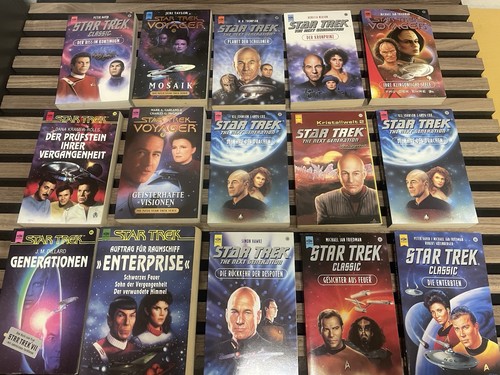 Star trek bücher sammlung - star, 15