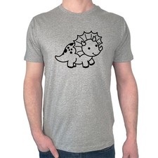 Herren T-Shirt Triceratops