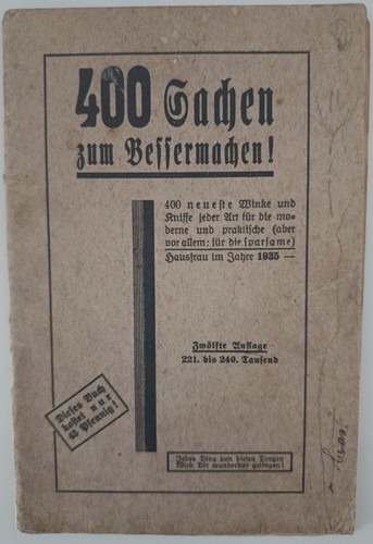 Altes buch 400 sachen - altes,