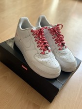 Original Nike Air Force 1 Low Supreme Weiß EUR 44,5