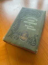 Langenscheidts Taschenwörterbuch Französisch-Deutsch, Berlin 1902 Teil 1