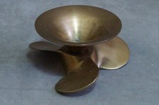 KERZENSTÄNDER KERZENHALTER SCHIFFSSCHRAUBE MESSING