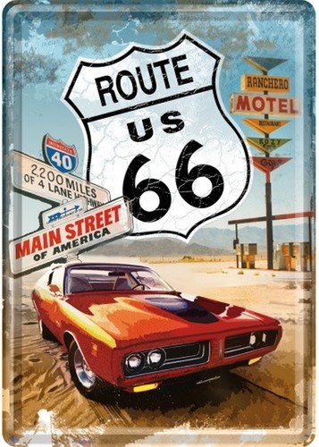 Nostalgic art route - 66, motel