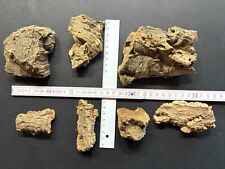 Spur HO, Kork, Korkrinde, 7 Stück, ca. 110 Gramm , gebraucht