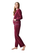 Damen Frauen Samtanzug