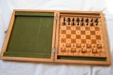 Altes Schachspiel um 1930 Holz