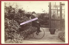 Altes kab foto hochrad fahrrad - altes,