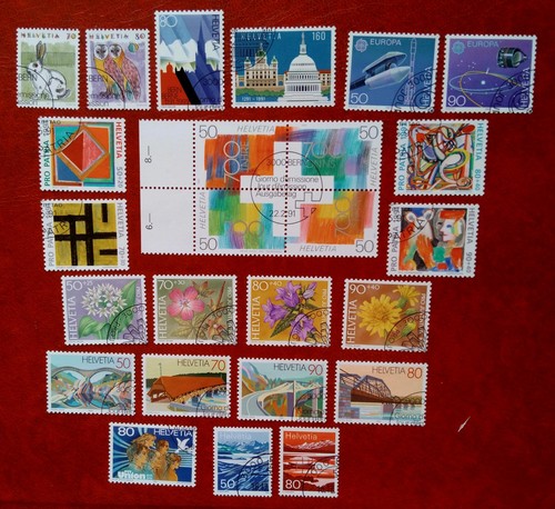 Briefmarken schweiz helvetia - briefmarken,