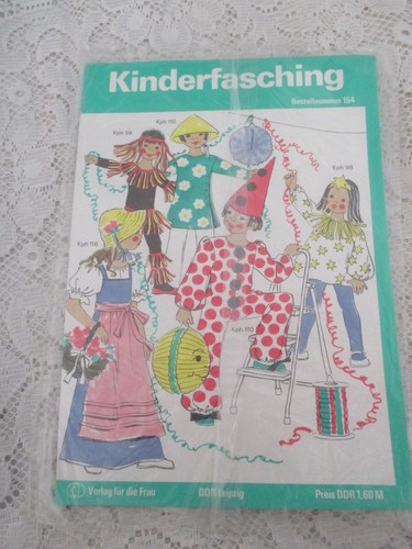 1981 ddr schnittmusterbogen - 1981,