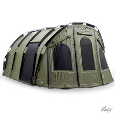 Lucx® Angelzelt "Bigfoot" 2, 3, 4, 5, 6 Man Bivvy Karpfenzelt Carp Dome Fishing