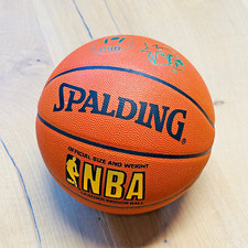 SPALDING GOLD 1993 NBA Indoor Game Ball Official Air Jordan 1 Adidas Kobe