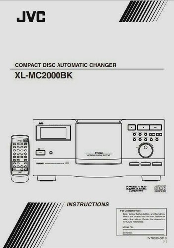 Jvc mc2000bk 200 cd - jvc,