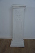 Blumenständer Säule lanhaus shabby vintage weiß Hochzeit