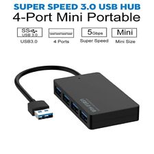 USB 3.0 HUB 4 Port Verteiler Splitter Adapter Super Speed Datenhub für Laptop PC