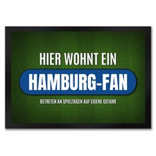Hier wohnt ein Hamburg-Fan