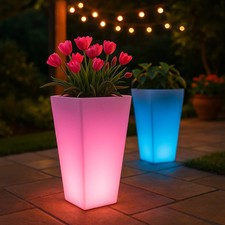 Led blumentopf 75cm rgbw - blumentopf,
