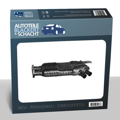 Auspuff mitteltopf für bmw - mitteltopf,