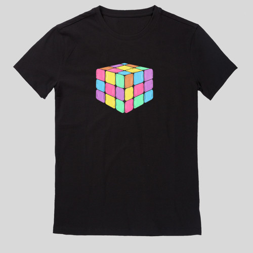 Herren shirt zauberwürfel - t-shirt,