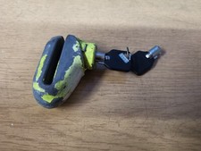 Schloss für Bremsscheibe mit 2 Schlüssel Zusatzschloss Roller Moped Scooter Quad