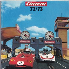 Carrera 72/73 Autorennbahn Vintage Katalog Prospekt von 1972 Slot-Cars 84 S.