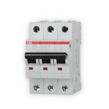 ABB S203-C16 Sicherungsautomat, 6kA, 16A, 3-Polig (2CDS253001R0164)