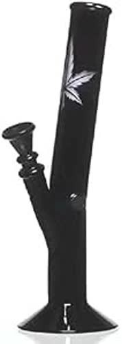 Schwarze glasbong mit - glasbong,