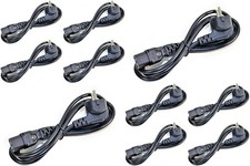 10x kaltgerätekabel monitor - 10x,