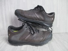 Joya Innsbruck Low PTX Sneaker Herren UK 10 schwarz Nubukleder Walking Shock