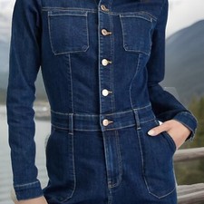 Dunkle Jeans Overall ,neu,40