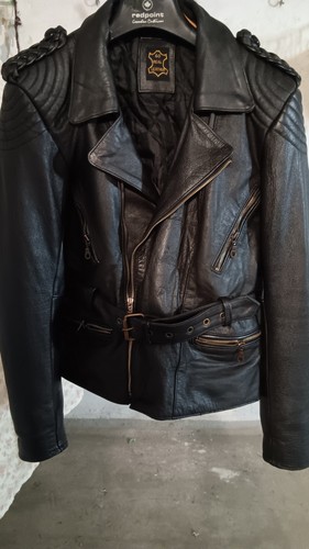 Herren lederjacke 80er - herren,