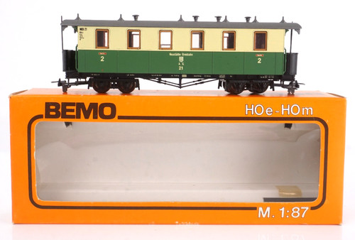 Bemo h0e 3108 personenwagen - h0e,