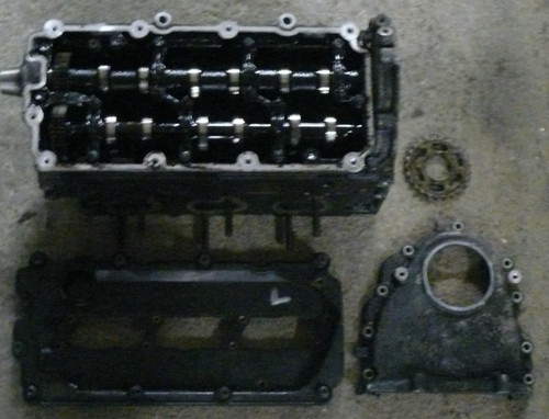 Zylinderkopf links komplett