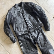 PROBIKER Motorrad Echt Leder Kombi, Jacke 54, Hose 54, Protektoren, Handschuhe