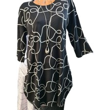 Aniston Kleid Sweatkleid Eventkleid Etuikleid schwarz 36 bis 48 (0 553) NEU