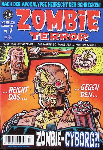 Zombie terror weissblech - zombie,