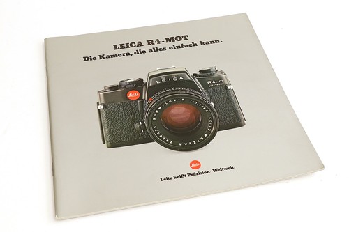 Original leitz prospekt - prospekt, der