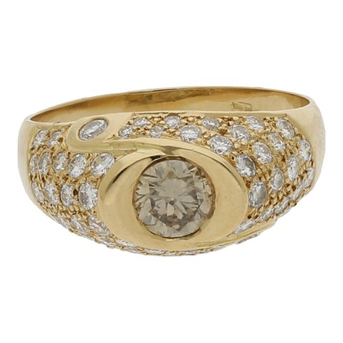 Diamant brillant ring ct - diamant, 1,10