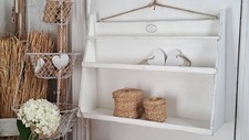 Gewüzregal Küchenregal Regal Holz weiß shabby chic