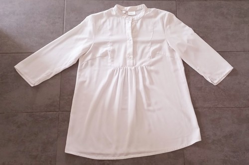 Weiße bluse tunika - weiße,