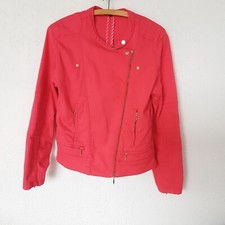 Jacke Jeansjacke Korallenrot Größe S "Tommy Hilfiger" Baumwollmischung  NEU