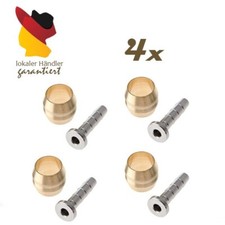 4x Olive und Insert-Pin passend für SHIMANO SM-BH90 Hydraulikleitung K-SMBHD1030