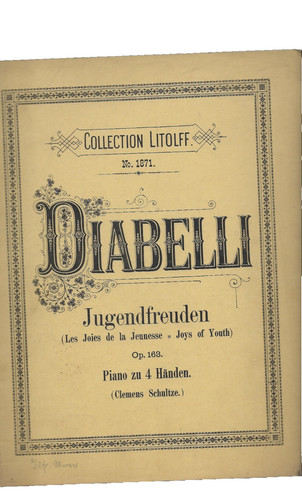 Diabelli collection litolff - collection,