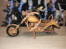 Holz Motorrad Harley Chopper