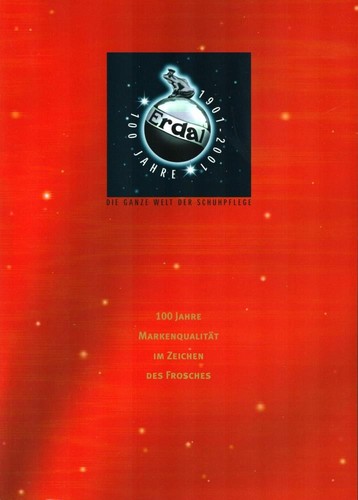 100 jahre erdal 1901 - 100,