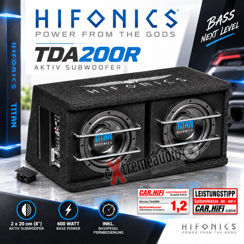 Hifonics tda200r aktiv dual - hifonics,
