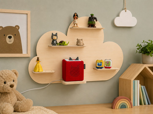 Tonie regal aus holz - tonie-regal,