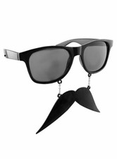 Schnauzer Partybrille - Lustige Brille mit imposantem Schnauzbart