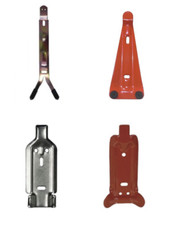 Wandhalterung Halter Feuerlöscher 6/9/12Kg Universal rot lackiert Jockel Gloria 