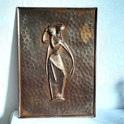 Wandbild frau mit - wandbild,